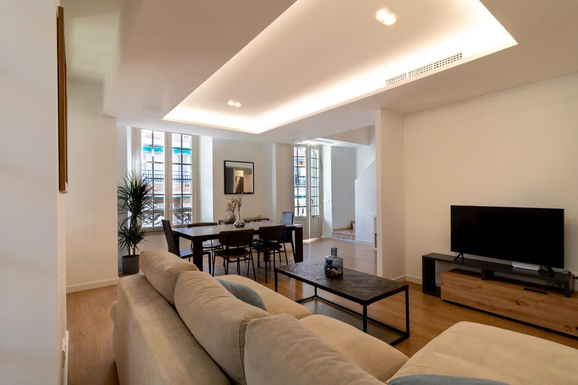 Nt Luxury Central Duplex With Terrace & Parking Málaga Dış mekan fotoğraf